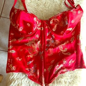 Sexy Red Corset